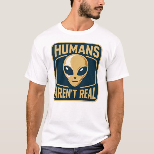 UFO Tshirt Aliens (Voorkant)