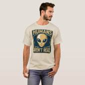 UFO Tshirt Aliens (Voorkant volledig)