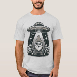 UFO Tuinkabouter - Grappige en Leuke Buitenaardse T-shirt