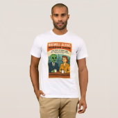 UFO TV Anchorman Morning Show Roswell Aliens T-shirt (Voorkant volledig)
