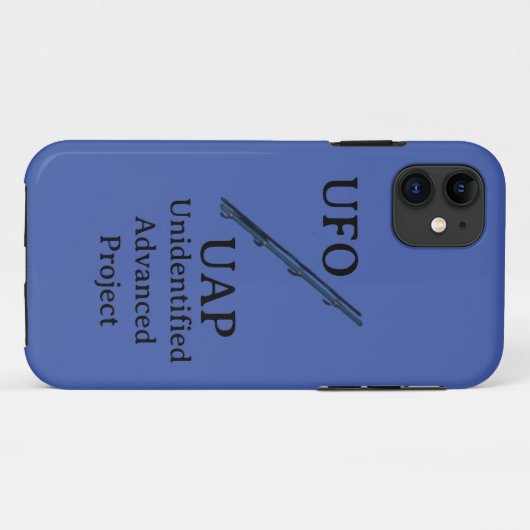 UFO / UAP Case-Mate iPhone CASE (Achterkant (horizontaal))