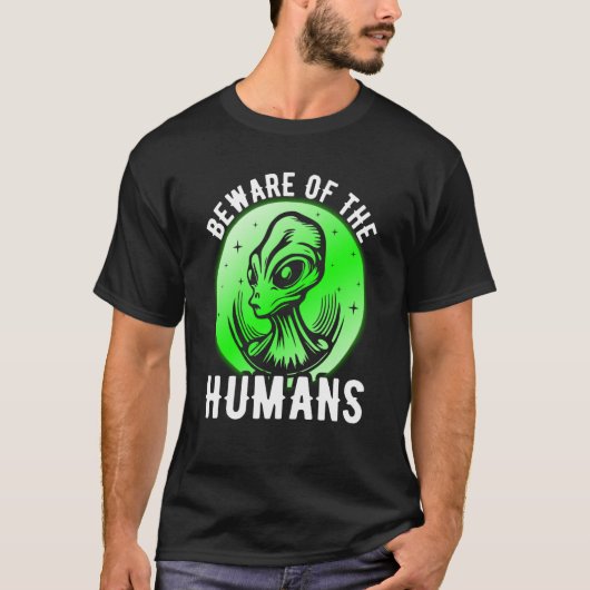 UFO UAP Space - Onbekend vluchtobject Alien 1 T-shirt (Voorkant)