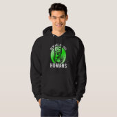 UFO UAP Space Space Unknown Flight Object Alien  1 Hoodie (Voorkant volledig)