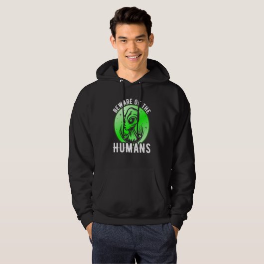 UFO UAP Space Space Unknown Flight Object Alien  1 Hoodie (Voorkant volledig)