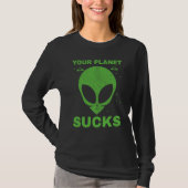 UFO UAP Space Space Unknown Flight Object Alien  5 T-shirt (Voorkant)