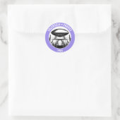 UFO Valensole 1965 Ronde Sticker (Tas)