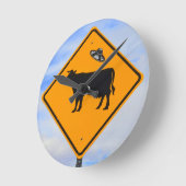 UFO-verkeersbord Ronde Klok (Hoek)