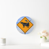 UFO-verkeersbord Ronde Klok (Huis)