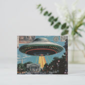 UFO via DC Briefkaart (Staand voorkant)