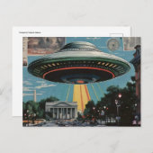 UFO via DC Briefkaart (Voorkant / Achterkant)