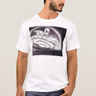 UFO-vliegen T-shirt