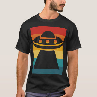 UFO-vliegende schotel buitenaards T-shirt