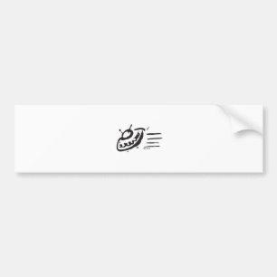 UFO - Vliegende Schotel - Ruimteschip Bumpersticker