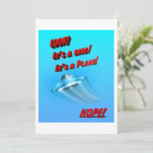 UFO Vliegende Schotel UAP uit deze wereld Kaart (Staand voorkant)