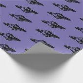 UFO-vliegensauw Cadeaupapier (Hoek)