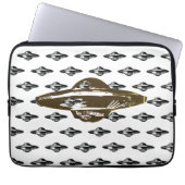 UFO-vliegensauw Laptop Sleeve (Voorkant)
