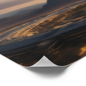 UFO-vliegensauw Poster (Hoek)