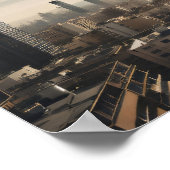 UFO-vliegensucer Poster (Hoek)