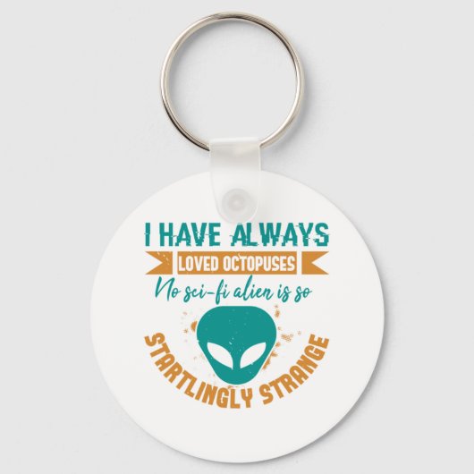 UFO-vreemdelingen waarvan ik altijd hou, geen vree Sleutelhanger (Voorkant)