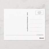 UFO - vrijwillige ontvoering Briefkaart (Achterkant)