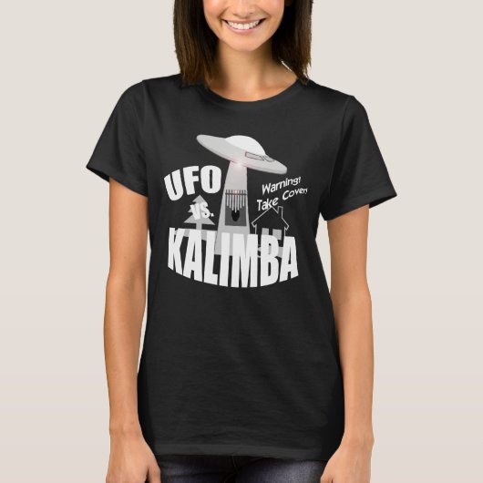 UFO vs Kalimba T-shirt (Voorkant)