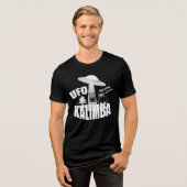 UFO vs Kalimba Tri-Blend Shirt (Voorkant volledig)