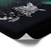 UFO-waardeninfografisch Poster van 28 x 20 inch (M (Hoek)