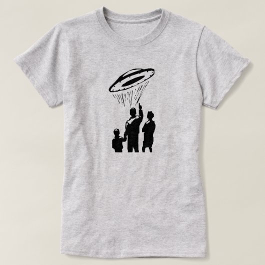 UFO-waarneming T-shirt (Design voorkant)