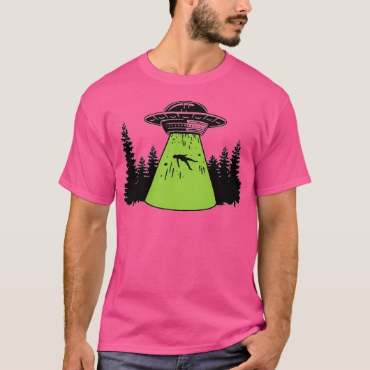 UFO-waarschuwing T-shirt (Voorkant)