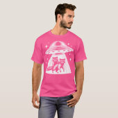 Ufo-wasberen T-shirt (Voorkant volledig)