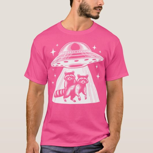 Ufo-wasberen T-shirt (Voorkant)