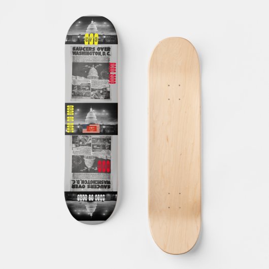 UFO WASH DC JMT Skateboard (Voorkant)
