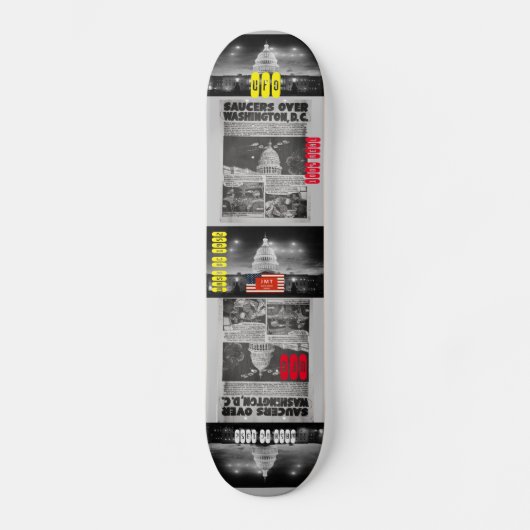 UFO WASH DC JMT Skateboard (Voorkant)