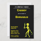 UFO Wedding 🛸 Grappig Buitenaards Kaart (Achterkant)