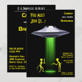 UFO Wedding 🛸 Grappig Buitenaards Kaart (Voorkant / Achterkant)