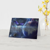 UFO - Wenskaarten Kaart (Gele Bloem)