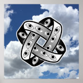 UFO - Wiel van Ezekiel Poster (Voorkant)