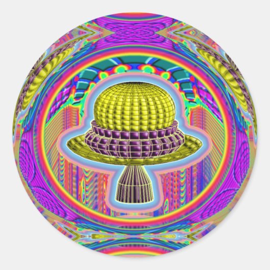 UFO Wijsheid Sticker (Voorkant)