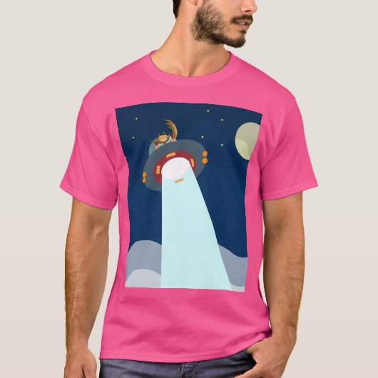 Ufo Wolfie Wolf T-shirt (Voorkant)