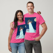 Ufo Wolfie Wolf T-shirt (Unisex)
