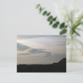 UFO-wolken Briefkaart (Staand voorkant)