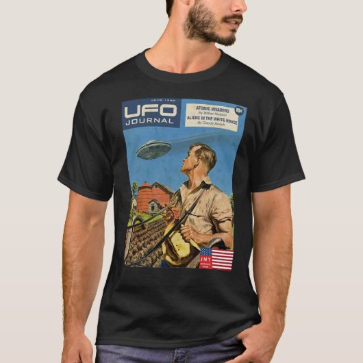 UFO ZIJN ECHT T-shirt (Voorkant)