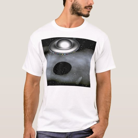 UFO zoekt naar huis. T-shirt (Voorkant)