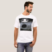 UFO zoekt naar huis. T-shirt (Voorkant volledig)