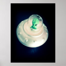 UFO-zout en Pepper Shaker