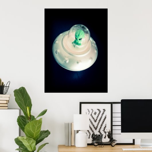 UFO-zout en Pepper Shaker Poster (Thuiskantoor)