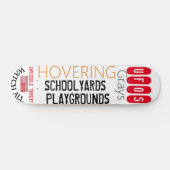 UFO ZWEVENDE GRAYS Skateboard (Horizontaal)