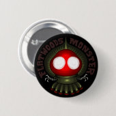 UFOLOGIE: The Flatwood Monster Ronde Button 5,7 Cm (Voorkant /achterkant)
