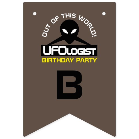 UFOlogist Partij, Verjaardag Vlaggetjes (Tweede vlag)