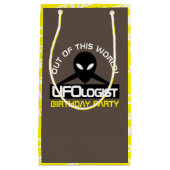 UFOlogist Party, Birthday Klein Cadeauzakje (Voorkant)